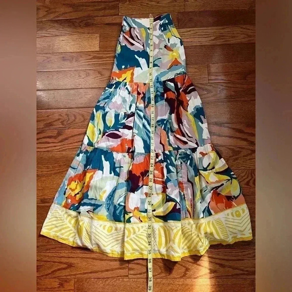 Soft Surroundings Kara Floral Maxi Skirt Sz S - Picture 10 of 10
